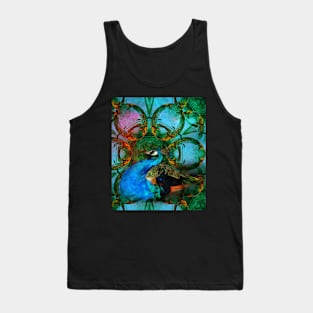 The Universe of the Peacock Tank Top